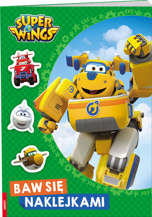 Image of Super Wings Baw się naklejkami