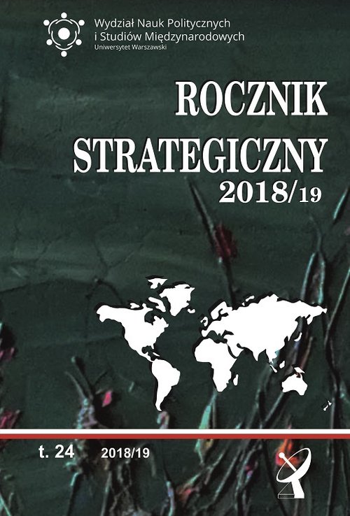 Image of Rocznik strategiczny 2018/19 Przegląd sytuacji politycznej, gospodarczej i wojskowej w środowisku międzynarodowym Polski 2018/19