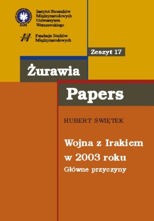 Image of Wojna z Irakiem w 2003 roku Główne przyczyny