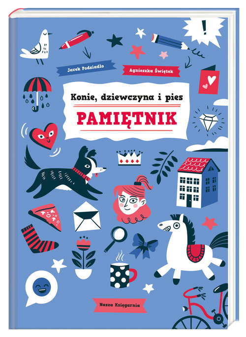 Image of Konie, dziewczyna i pies Pamiętnik