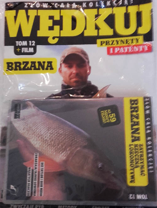 Image of Wędkuj. Przynęty i patenty. Tom 12 + film. Brzana Złów całą kolekcję. Zwyczaje ryb. Metody. Sprzęt. Łowiska (Kolekcja Edipresse)