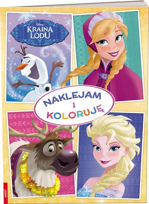 Image of Kraina Lodu Naklejam i koloruję