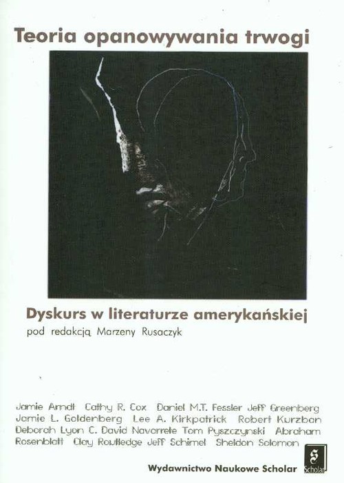 Image of Teoria opanowania trwogi dyskurs w literaturze amerykańskiej