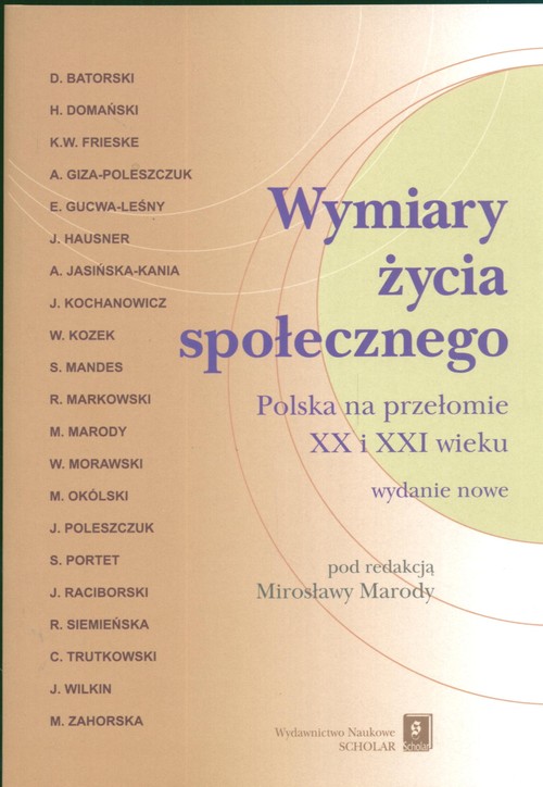 Image of Wymiary życia społecznego