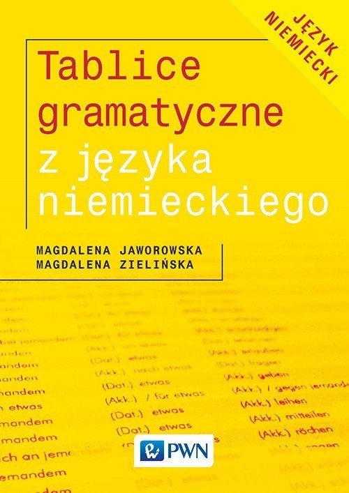 Image of Tablice gramatyczne z języka niemieckiego