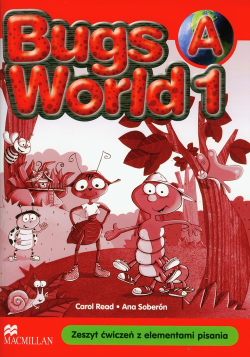 Image of Bugs World 1A Zeszyt ćwiczeń z elementami pisania Szkoła podstawowa