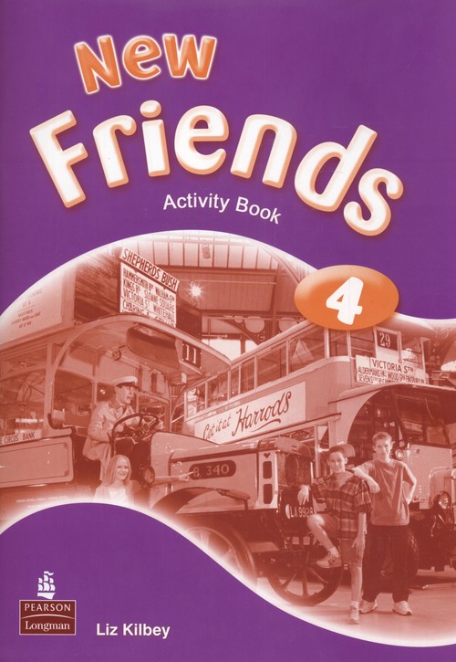 Image of New Friends 4 Activity Book Szkoła podstawowa