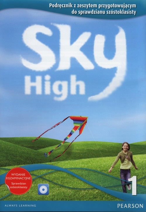 Image of Sky High 1 Podręcznik z zeszytem przygotowującym do sprawdzianu szóstoklasisty + CD Szkoła podstawowa