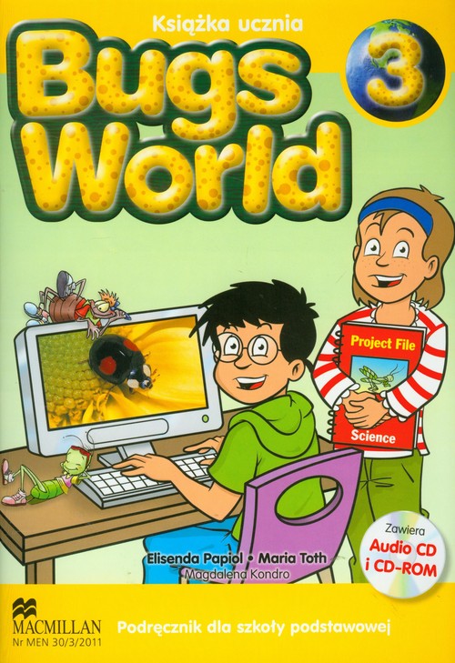 Image of Bugs World 3 Podręcznik z płytą CD Szkoła podstawowa
