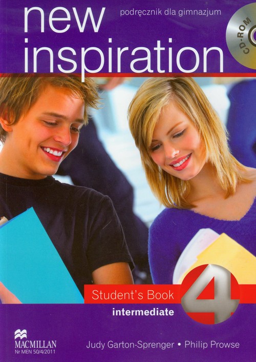 Image of New Inspiration 4 Intermediate Student's Book + CD gimnazjum