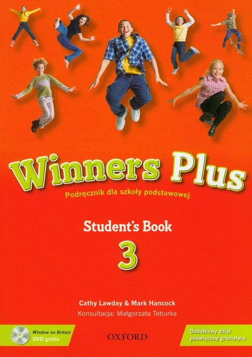 Image of Winners Plus 3 Student's Book with CD Szkoła podstawowa