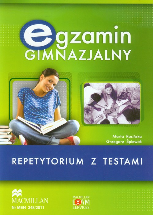 Image of Egzamin gimnazjalny Angielski Repetytorium z testami z płytą CD