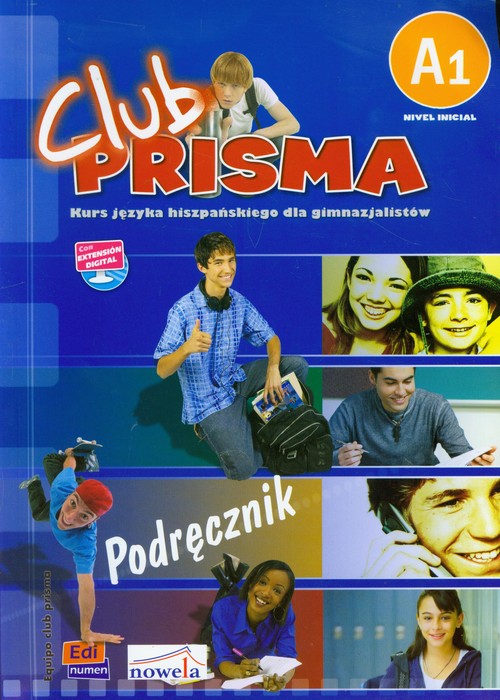 Image of Club Prisma A1 Język hiszpański Podręcznik + CD Gimnazjum