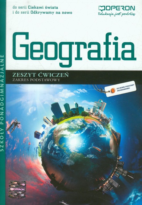 Image of Geografia Zeszyt ćwiczeń Zakres podstawowy szkoła ponadgimnazjalna