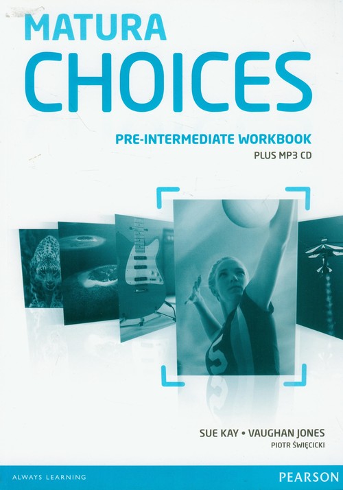 Image of Matura Choices Pre-Intermediate Workbook with MP3 CD