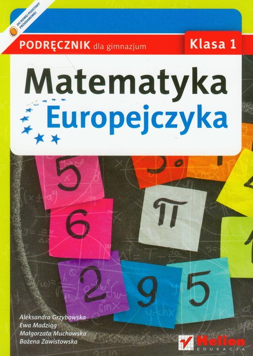 Image of Matematyka Europejczyka 1 podręcznik Gimnazjum