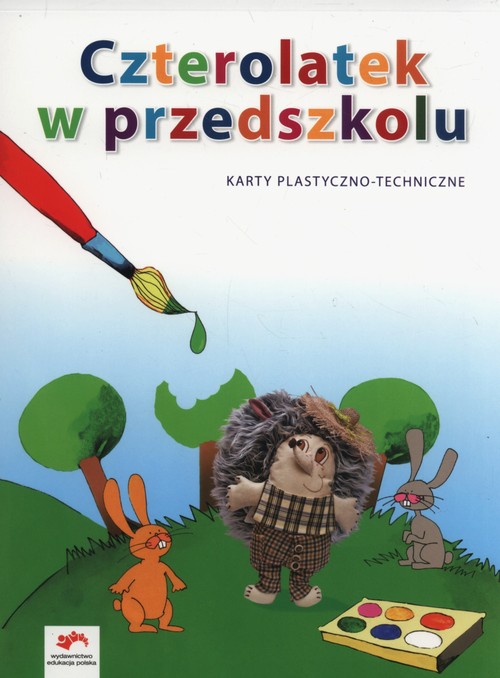 Image of Czterolatek w przedszkolu Karty plastyczno-techniczne Wychowanie przedszkolne