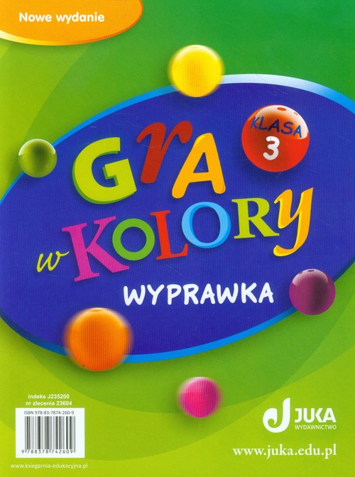 Image of Gra w kolory 3 Wyprawka Szkoła podstawowa