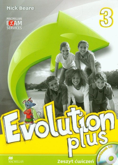 Image of Evolution Plus 3 Zeszyt ćwiczeń z płytą CD Szkoła podstawowa