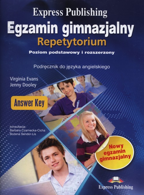 Image of Egzamin gimnazjalny Repetytorium Answer Key