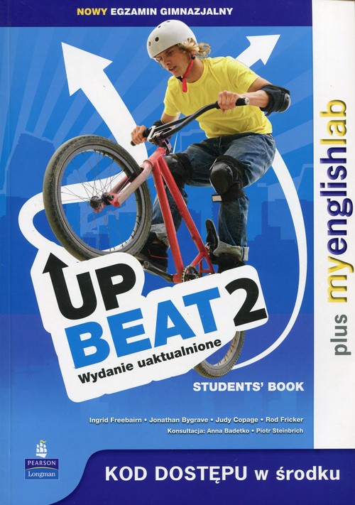 Image of Upbeat 2 Student's Book plus MyEnglishLab Nowy egzamin gimnazjalny Gimnazjum