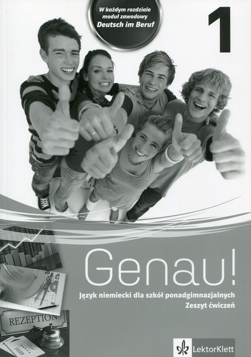 Image of Genau! 1 Zeszyt ćwiczeń + CD Język niemiecki dla szkół ponadgimnazjalnych