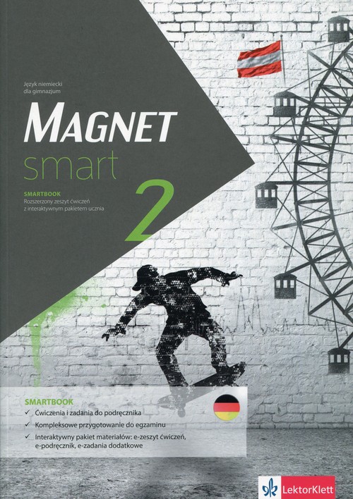 Image of Magnet smart 2 Smartbook + DVD Rozszerzony zeszyt ćwiczeń z interaktywnym pakietem ucznia Język niemiecki dla gimnazjum