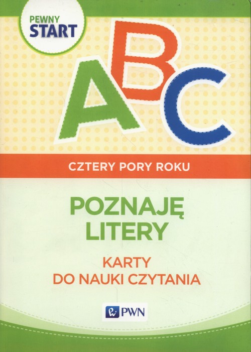 Image of Pewny start Cztery pory roku Karty do nauki czytania