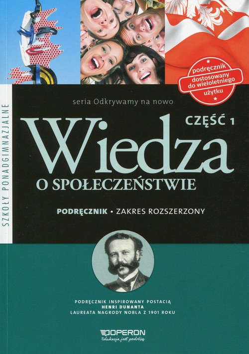 Image of Odkrywamy na nowo Wiedza o społeczeństwie Podręcznik wieloletni Część 1 Zakres rozszerzony Szkoła ponadgimnazjalna