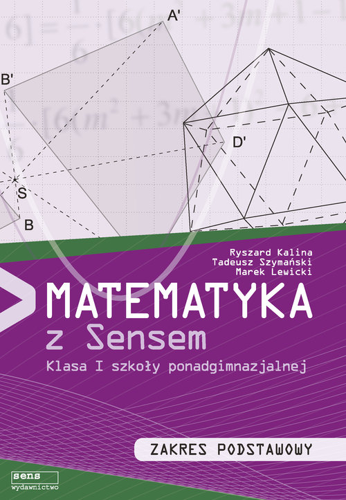 Image of Matematyka z sensem 1 Zakres podstawowy Szkoła ponadgimnazjalna