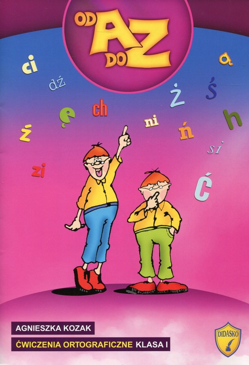 Image of Ćwiczenia ortograficzne 1 Od A do Z Edukacja wczesnoszkolna