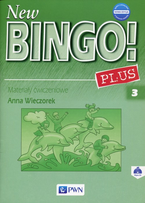 Image of New Bingo! 3 Plus Nowa edycja Materiały ćwiczeniowe z płytą CD Szkoła podstawowa