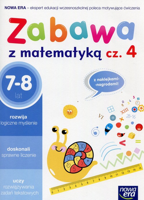 Image of Zabawa z matematyką Część 4 7-8 lat Szkoła podstawowa