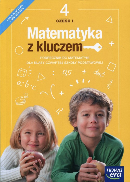 Image of Matematyka z kluczem 4 Podręcznik Część 1 Szkoła podstawowa