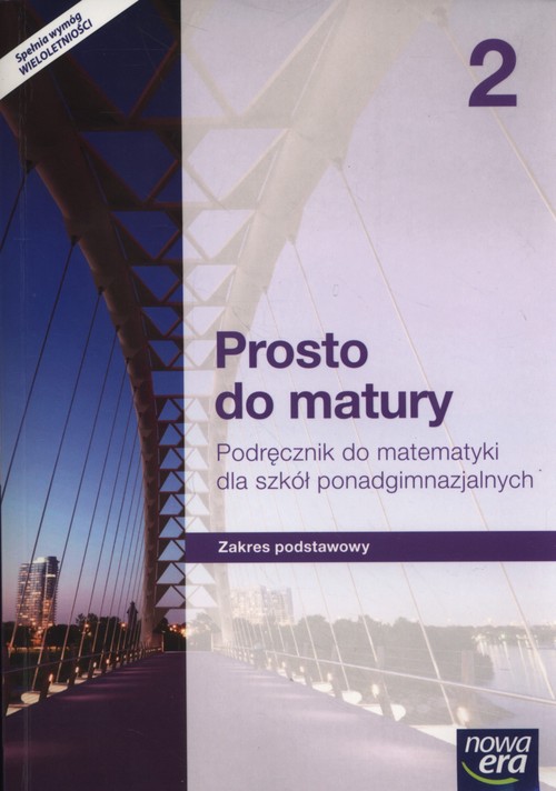 Image of Prosto do matury 2 Podręcznik Zakres podstawowy Szkoły ponadgimnazjalne