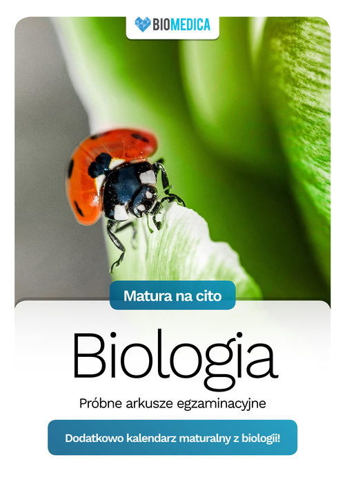 Image of Matura na cito Biologia próbne arkusze egzaminacyjne Zbiór zadań w formie arkuszy Zbiór zadań