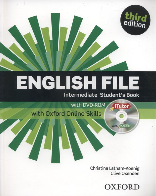 Image of English File Intermediate Student's Book with iTutor and Online Skills