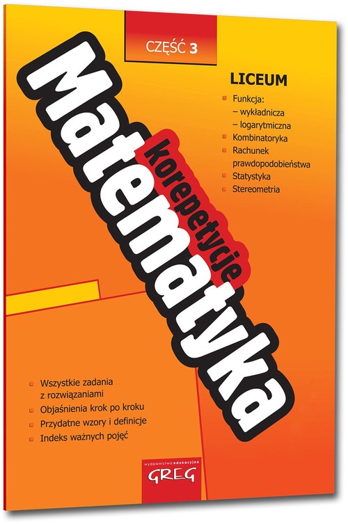 Image of Matematyka korepetycje część 3