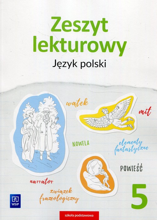 Image of Zeszyt lekturowy Język polski 5 Szkoła podstawowa