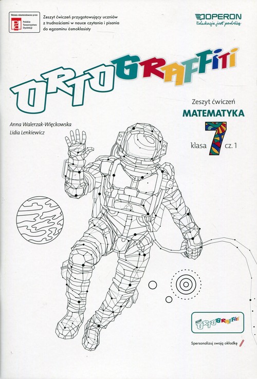 Image of Ortograffiti 7 Matematyka Zeszyt ćwiczeń Część 1 Szkoła podstawowa