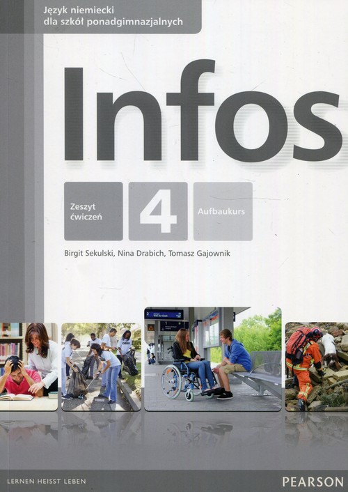 Image of Infos 4 Język niemiecki Zeszyt ćwiczeń Szkoła ponadgimnazjalna