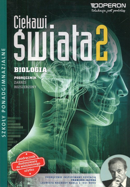 Image of Ciekawi świata Biologia 2 Podręcznik Zakres rozszerzony Szkoła ponadgimnazjalna