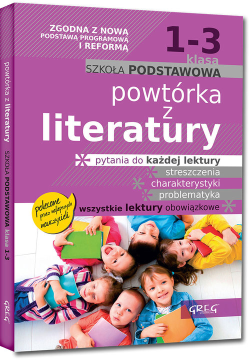 Image of Powtórka z literatury szkoła podstawowa klasa 1-3