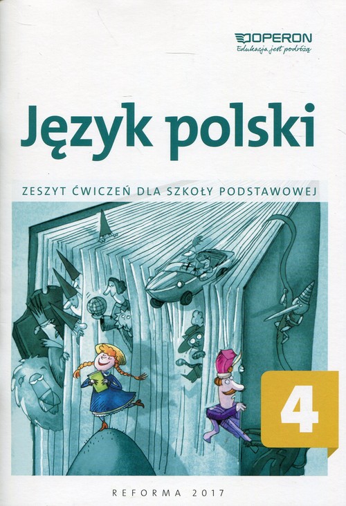 Image of Język polski 4 Zeszyt ćwiczeń Szkoła podstawowa