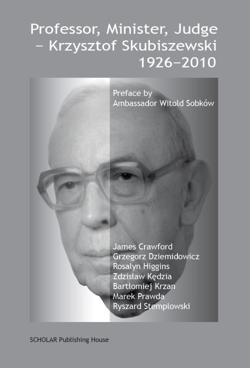 Image of Professor, Minister, Judge - Krzysztof Skubiszewski 1926-2010
