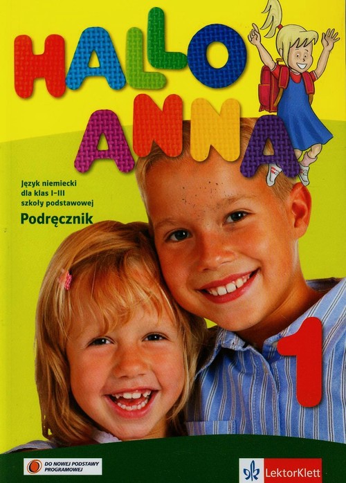 Image of Hallo Anna 1 Język niemiecki Podręcznik z płytą CD Szkoła podstawowa