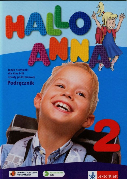 Image of Hallo Anna 2 Język niemiecki Podręcznik + CD Szkoła podstawowa