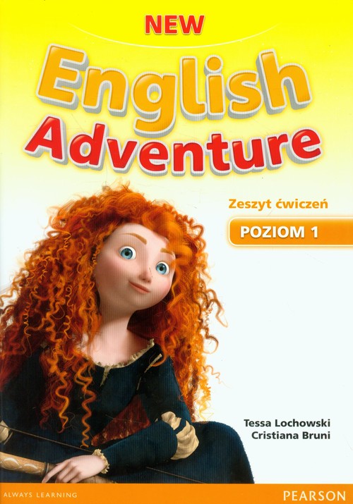 Image of New English Adventure 1 Zeszyt ćwiczeń z płytą DVD
