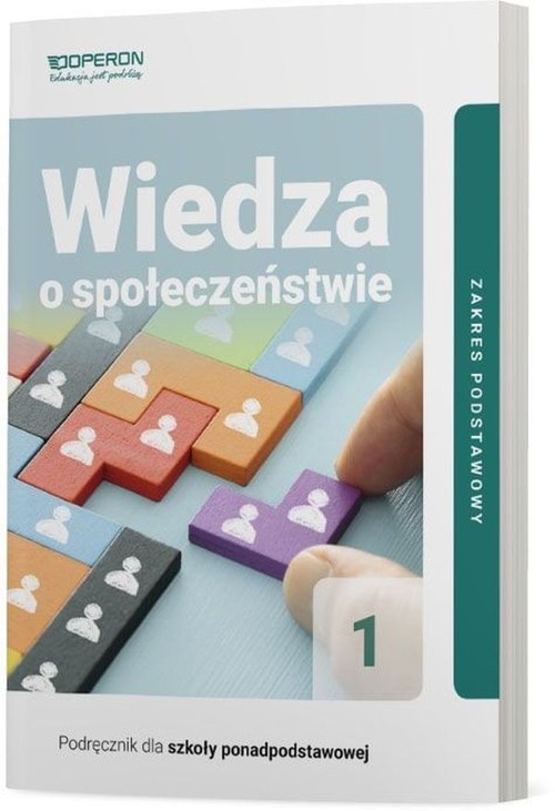 Image of Wiedza o społeczeństwie 1 Podręcznik Zakres podstawowy Szkoła ponadpodstawowa