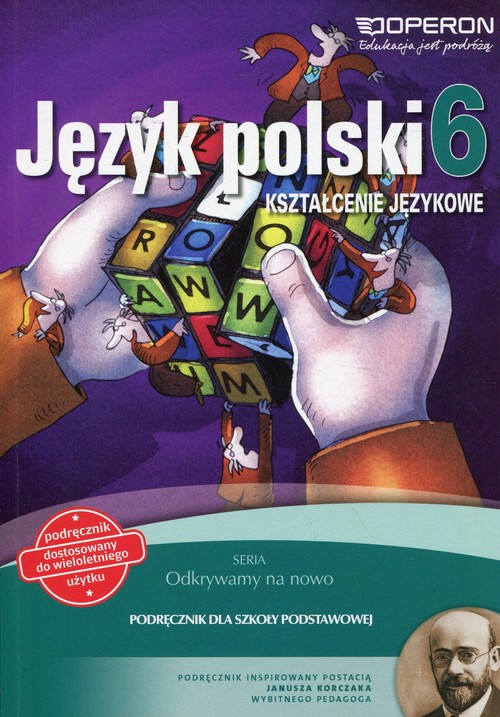 Image of Odkrywamy na nowo Język polski 6 Kształcenie językowe Podręcznik wieloletni Szkoła podstawowa